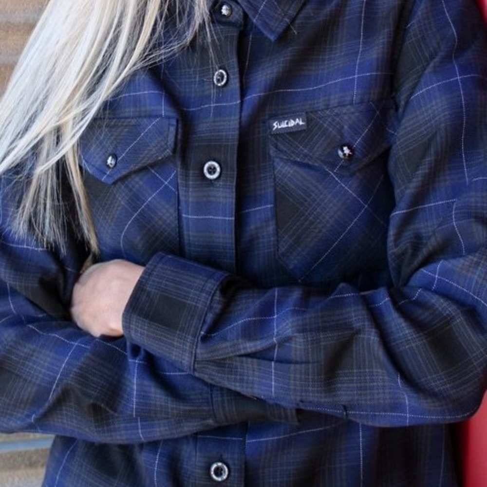 Suicidal Tendencies Dixxon Flannel Women’s XL